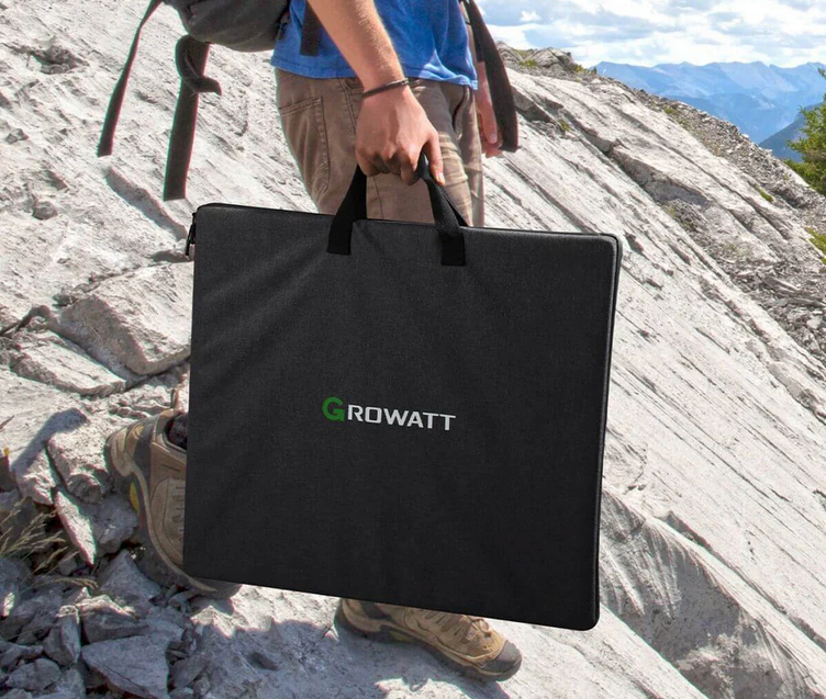 Growatt Solarpanel 100W Monokristallin Faltbar