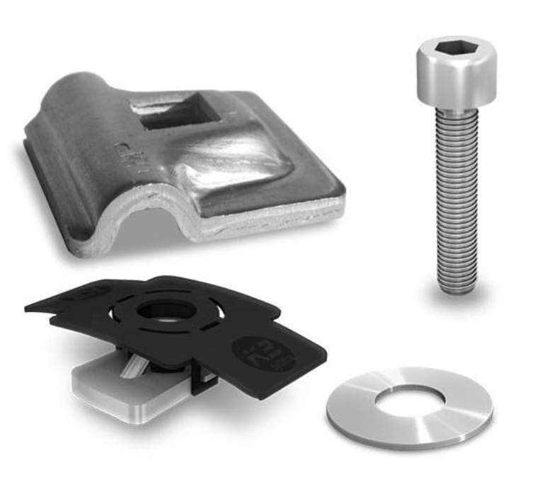 K2 Systems 10 kWp Montageset für 24 Module SingleRail 36 Stockschrauben