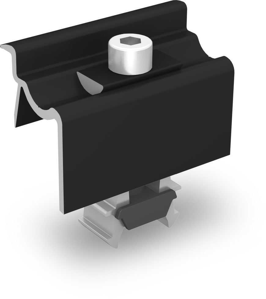 K2 Systems 10 kWp Montageset für 24 Module SingleRail 36 Stockschrauben