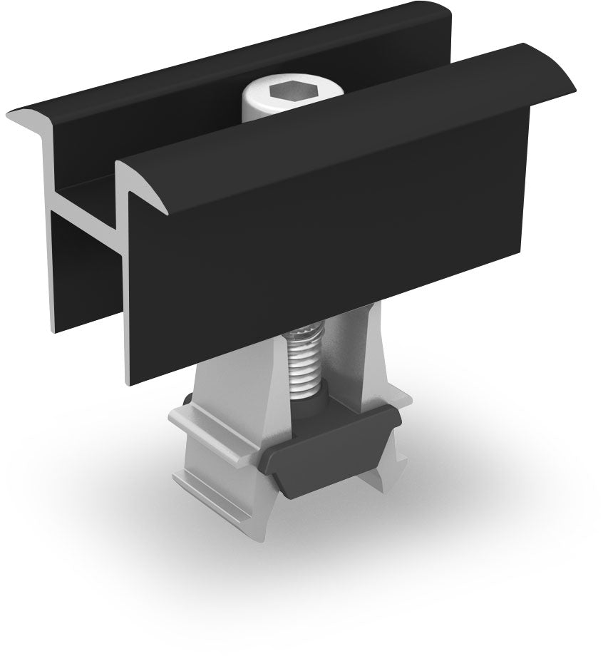 K2 Systems 10 kWp Montageset für 24 Module SingleRail 36 Stockschrauben
