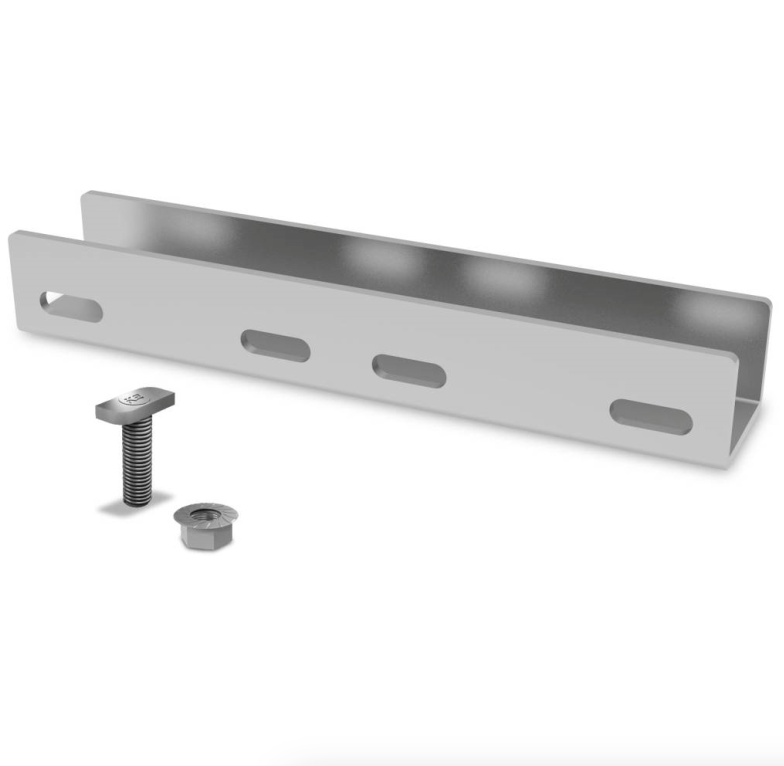 K2 Systems 10 kWp Montageset für 24 Module SingleRail 36 Stockschrauben