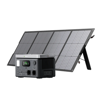 Growatt Vita 550 Tragbare Powerstation 538Wh 600W + 200W Faltbares Solarpanel