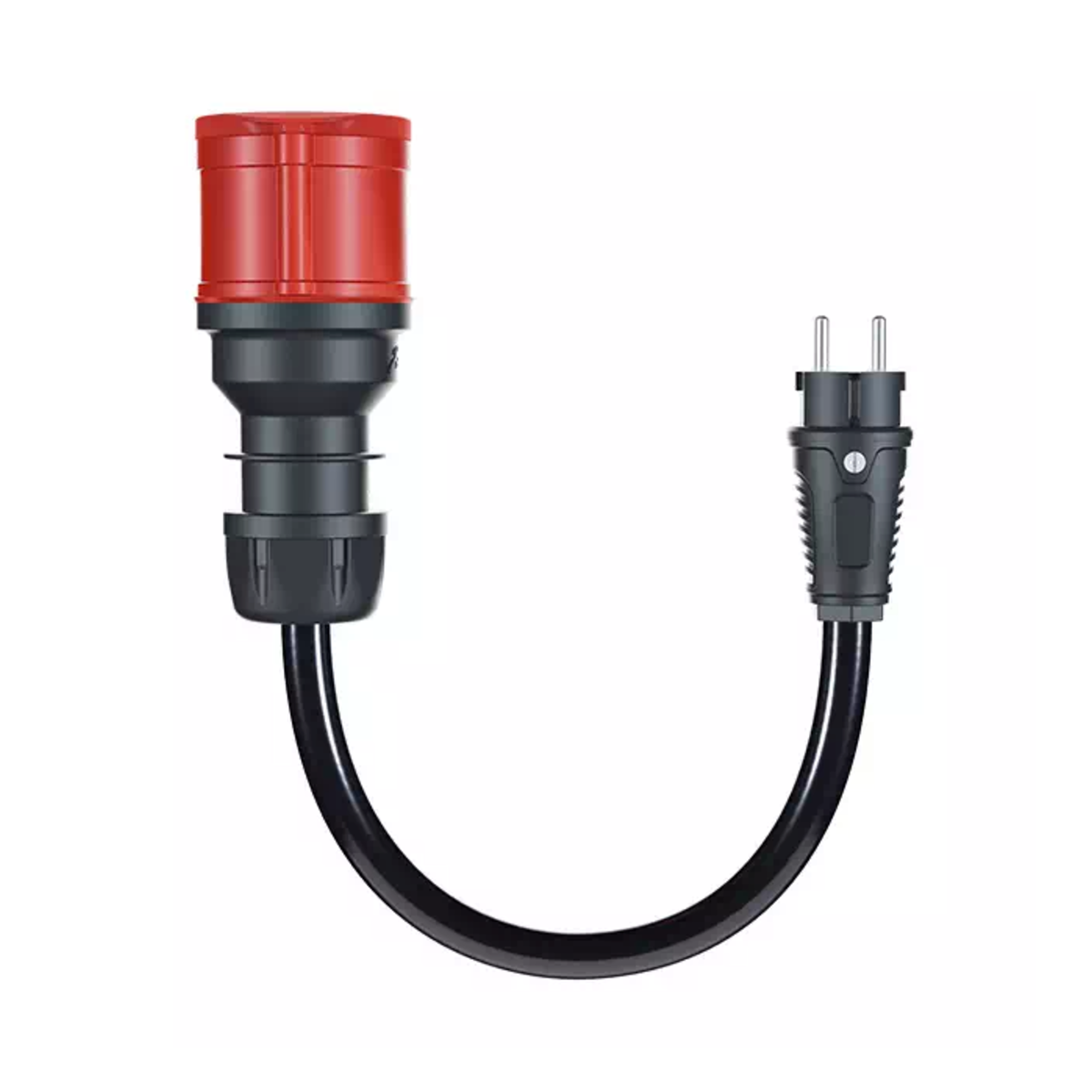 go-e Gemini flex 22 kW auf Schuko Adapter