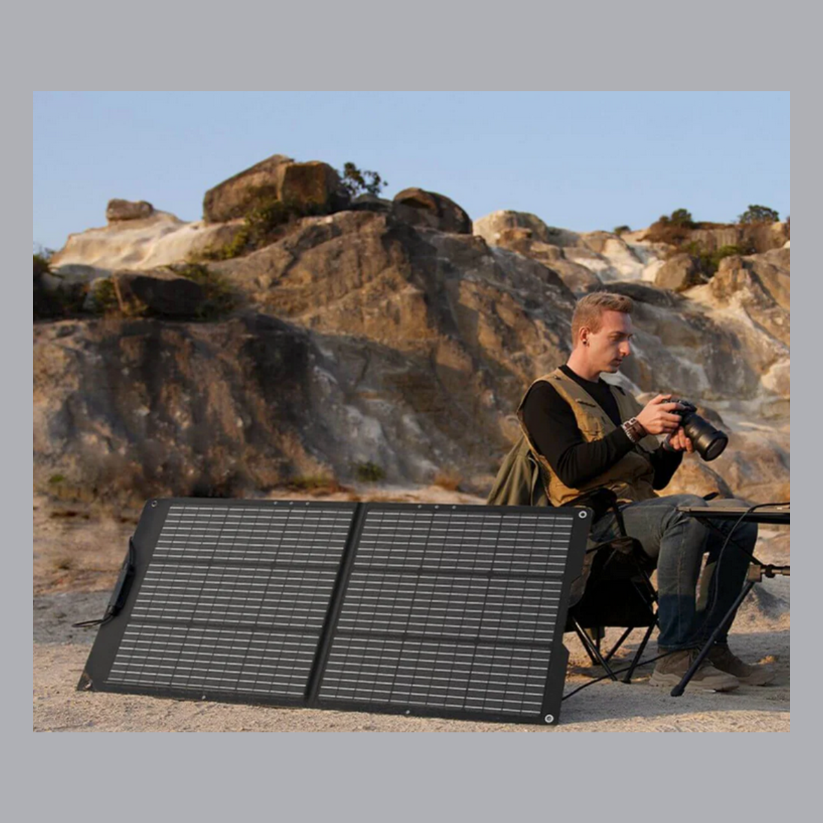 Growatt Solarpanel 100W faltbar