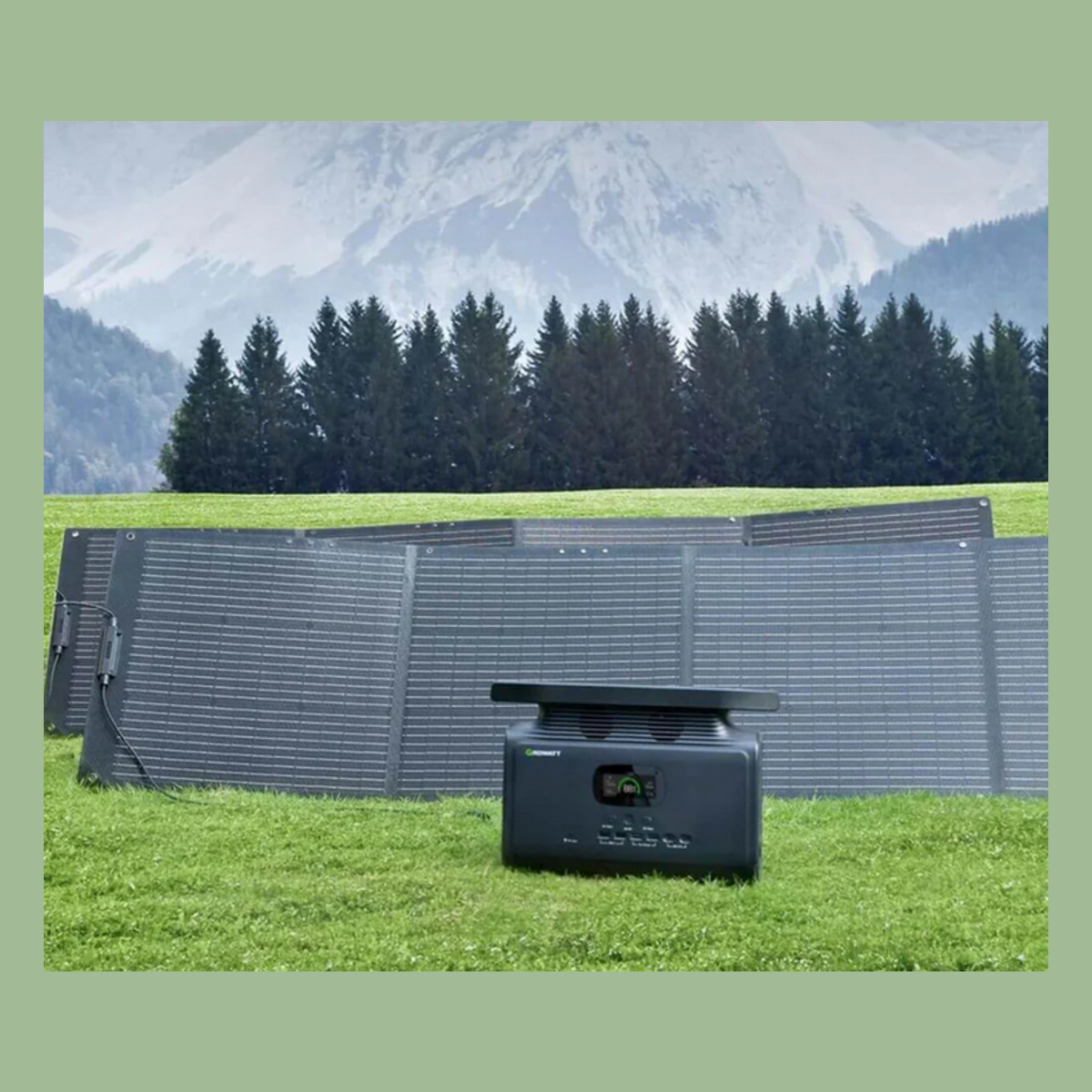 Growatt Solarpanel 200W faltbar